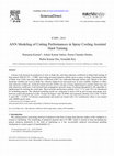 Research paper thumbnail of ANN Modeling of Cutting Performances in Spray Cooling Assisted Hard Turning