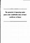 The potential of improving napier grass under smallholder farmers' conditions in Kenya Cover Page