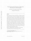 Research paper thumbnail of First and second order dynamics in a hierarchical SOM system for action recognition