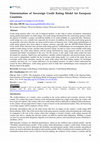 Research paper thumbnail of Determination of Sovereign Credit Rating Model for European Countries