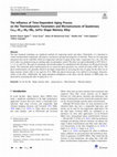 Research paper thumbnail of The Influence of Time-Dependent Aging Process on the Thermodynamic Parameters and Microstructures of Quaternary Cu79–Al12–Ni4–Nb5 (wt%) Shape Memory Alloy