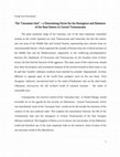 Giorgi L. Kavtaradze The “Caucasian Gate” − a Determining Factor for the Emergence and Existence of the State System in Central Transcaucasia. Cover Page