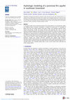 Research paper thumbnail of Hydrologic modeling of a perennial firn aquifer in southeast Greenland