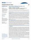 Research paper thumbnail of Direct Evidence of Meltwater Flow Within a Firn Aquifer in Southeast Greenland