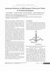 Research paper thumbnail of Automatic Detection of QRS Complex, P-Wave and T-Wave in the Electrocardiogram