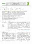 Research paper thumbnail of Covid-19 Effects on ARTErial StIffness and Vascular AgeiNg: CARTESIAN Study Rationale and Protocol