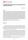 Research paper thumbnail of A Fundamentação Religiosa do Anti-imperialismo dos Primeiros Adventistas