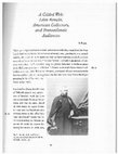 Research paper thumbnail of "A Gilded Web: Léon Bonvin, American Collectors, and Transatlantic Audiences," pp. 65-82