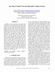 Research paper thumbnail of Recycling of Graphite Waste into High Quality Graphene Products