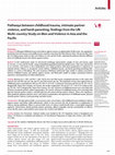 Research paper thumbnail of Pathways between childhood trauma, intimate partner violence, and harsh parenting: findings from the UN Multi-country Study on Men and Violence in Asia and the Pacific