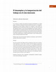 Research paper thumbnail of El desempleo y la lumpenización deltrabajo en el cine mexicano