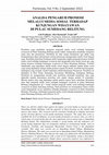 Research paper thumbnail of Analisa Pengaruh Promosi Melalui Media Sosial Terhadap Kunjungan Wisatawan DI Pulau Sumedang Belitung