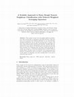 Research paper thumbnail of A Scalable Approach to Fuzzy Rough Nearest Neighbour Classification with Ordered Weighted Averaging Operators