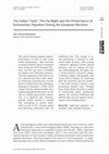 Research paper thumbnail of The Italian ‘Taste’: The Far-Right and the Performance of Exclusionary Populism During the European Elections