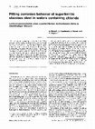 Research paper thumbnail of Pitting corrosion behavior of superferritic stainless steel in waters containing chloride