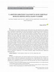 Research paper thumbnail of T. Abdi'nin Sergüzeşt-i Kalyopi ve Seyr-i Servinaz Romanlarında Doğa, Kadın ve Şehir