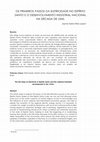 Research paper thumbnail of Os primeiros passos da eletricidade no Espírito Santo e o desenvolvimento industrial nacional na década de 1930.