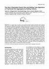 Research paper thumbnail of Section 1.1.1: The use of equivalent quarz size and settling tube apparatus to fractionate soil aggregates by settling velocity