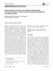 Improvements in Agrobacterium-mediated transformation of cassava (Manihot esculenta Crantz) for large-scale production of transgenic plants Cover Page