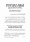 Research paper thumbnail of Democratización del acceso a la educación superior