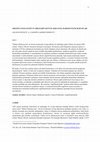 Research paper thumbnail of Obezite Engelliliği ve Obezlerin Kentte Mekansal Hareketlilik Durumları