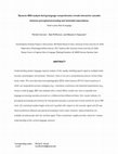 Research paper thumbnail of Dynamic EEG analysis during language comprehension reveals interactive cascades between perceptual processing and sentential expectations