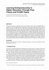 Learning Entrepreneurship in Higher Education Through Flow Theory and FLIGBY Game Cover Page