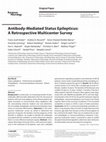 Antibody-Mediated Status Epilepticus: A Retrospective Multicenter Survey Cover Page