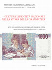 Research paper thumbnail of Abbozzo di una storia sociale della grammaticografia italiana, «Studi di Grammatica Italiana», XXXIX, 2020, pp. 45-59.