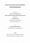 Research paper thumbnail of Maulana Hifzur Rahman Seoharwi (1900-1962): Life & Achievements