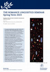 Research paper thumbnail of THE ROMANCE LINGUISTICS SEMINAR Spring Term 2023