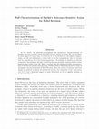 Research paper thumbnail of Full Characterization of Parikh's Relevance-Sensitive Axiom for Belief Revision