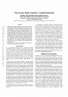 Research paper thumbnail of The face-space duality hypothesis: a computational model