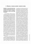 Research paper thumbnail of Historia y ciencias sociales: América Latina