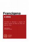 "Francigena", vol. 8 (2022) Cover Page