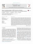 Research paper thumbnail of Study of trimming damages of CFRP structures in function of the machining processes and their impact on the mechanical behavior