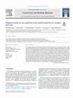 Analytical model for the prediction of the tensile behaviour of corroded steel bars Cover Page