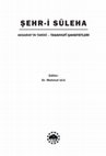 Research paper thumbnail of Sehr i Suleha Aksaray ın Tarihi Tasavvufi Sahsiyetleri