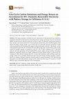 Research paper thumbnail of Life-Cycle Carbon Emissions and Energy Return on Investment for 80% Domestic Renewable Electricity with Battery Storage in California (U.S.A.)