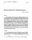 Research paper thumbnail of Políticas Del Estado y Derechos Humanos