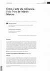 Research paper thumbnail of Entre el arte y la militancia. "Evita Trans" de Martín Marcou