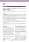 Research paper thumbnail of Urogenital dysfunction and quality of life in women after stroke: Pilot study