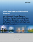 Research paper thumbnail of An Integrated Energy Systems Prototype Human-System Interface for a Steam Extraction Loop System to Support Joint Electricity-Hydrogen Flexible Operations