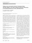 Research paper thumbnail of Mating system and genetic diversity of progenies before and after logging: a case study of Bagassa guianensis (Moraceae), a low-density dioecious tree of the Amazonian forest