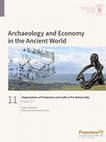 Research paper thumbnail of Nadin Burkhardt - Robinson Krämer (Hrsg.), Organizations of Production and Crafts in Pre-Roman Italy: Panel 3.2. In: Archaeology and Economy in the Ancient World – Proceedings of the 19th International Congress of AIAC, Cologne/Bonn 2018, Vol. 11 (2022).