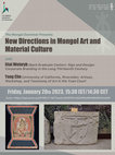 Mongol Zoominar: New Directions in Mongol Art and Material Culture Cover Page