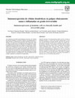 Research paper thumbnail of Inmunoexpresión de células dendríticas en pulpas clínicamente sanas e inflamadas en grado irreversible