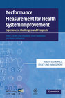 Health policy and performance measurement Cover Page