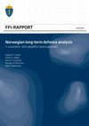 Norwegian long-term defence analysis – a scenario- and capability-based approach Cover Page