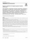 Research paper thumbnail of Design of an algorithm for the diagnostic approach of patients with joint pain